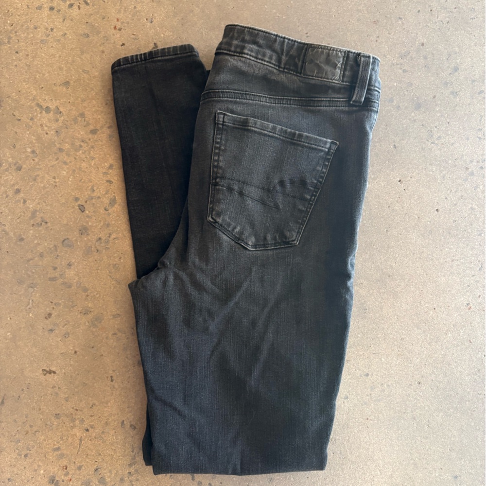 American Eagle the dream Jean super high rise Jegging 12l 12 long
